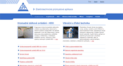 Desktop Screenshot of epa.cz