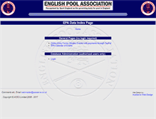 Tablet Screenshot of data.epa.org.uk